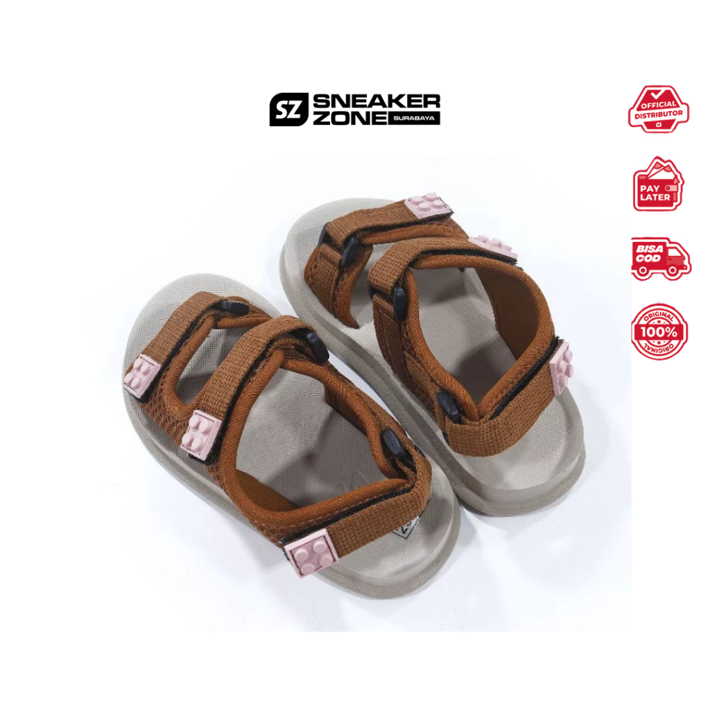 SANDALS ZUMA - ZUMA BABY VELCRO BRICKS 5 - SANDAL KID - SANDAL ANAK - NEW ARRIVAL