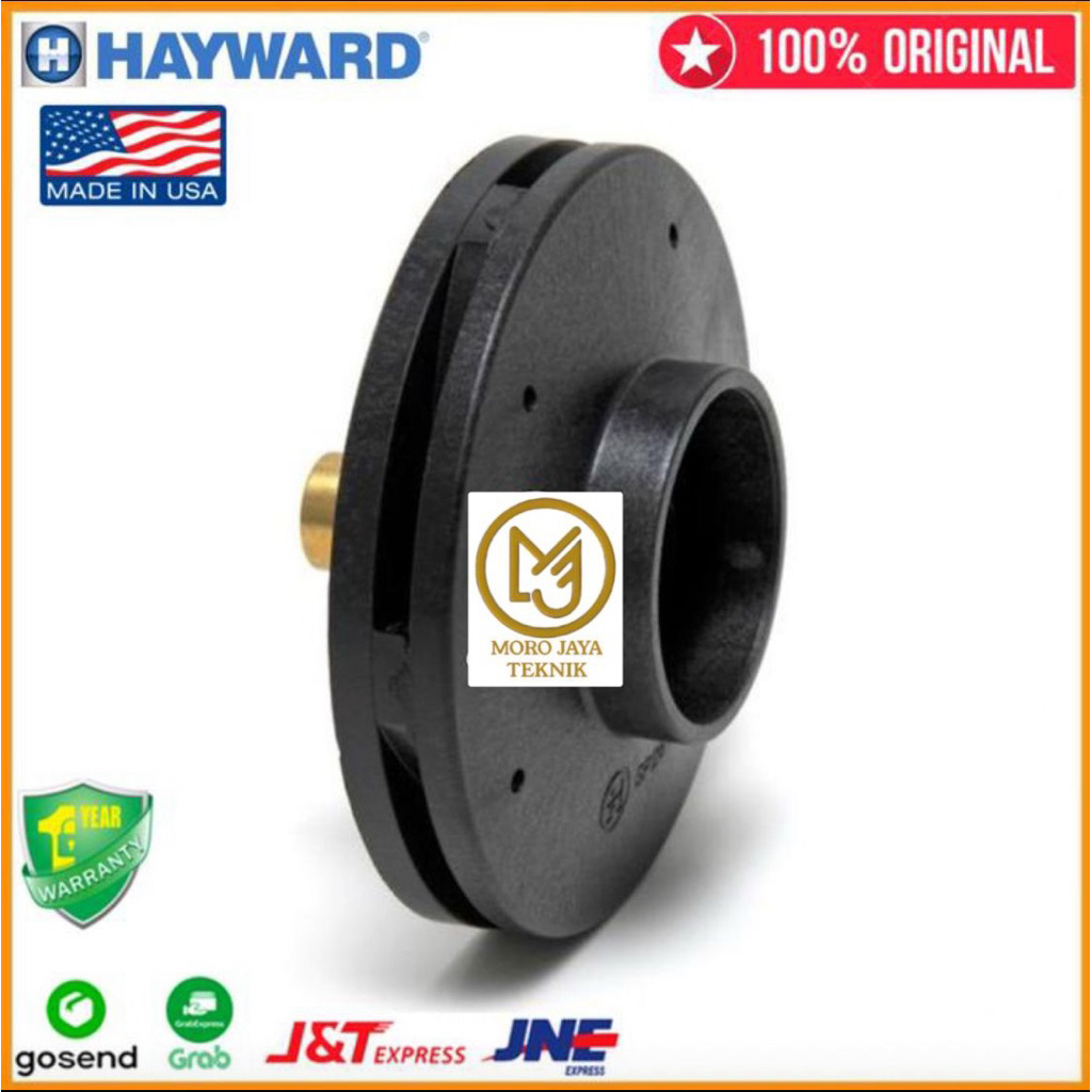 Impeller Pompa Hayward 2HP Super Pump Kipas Impeller Pompa Hayward Original