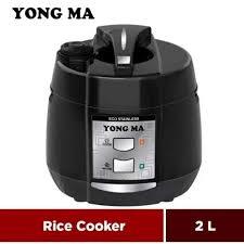 YONGMA RICE COOKER STAINLESS 2 LITER SMC 4053