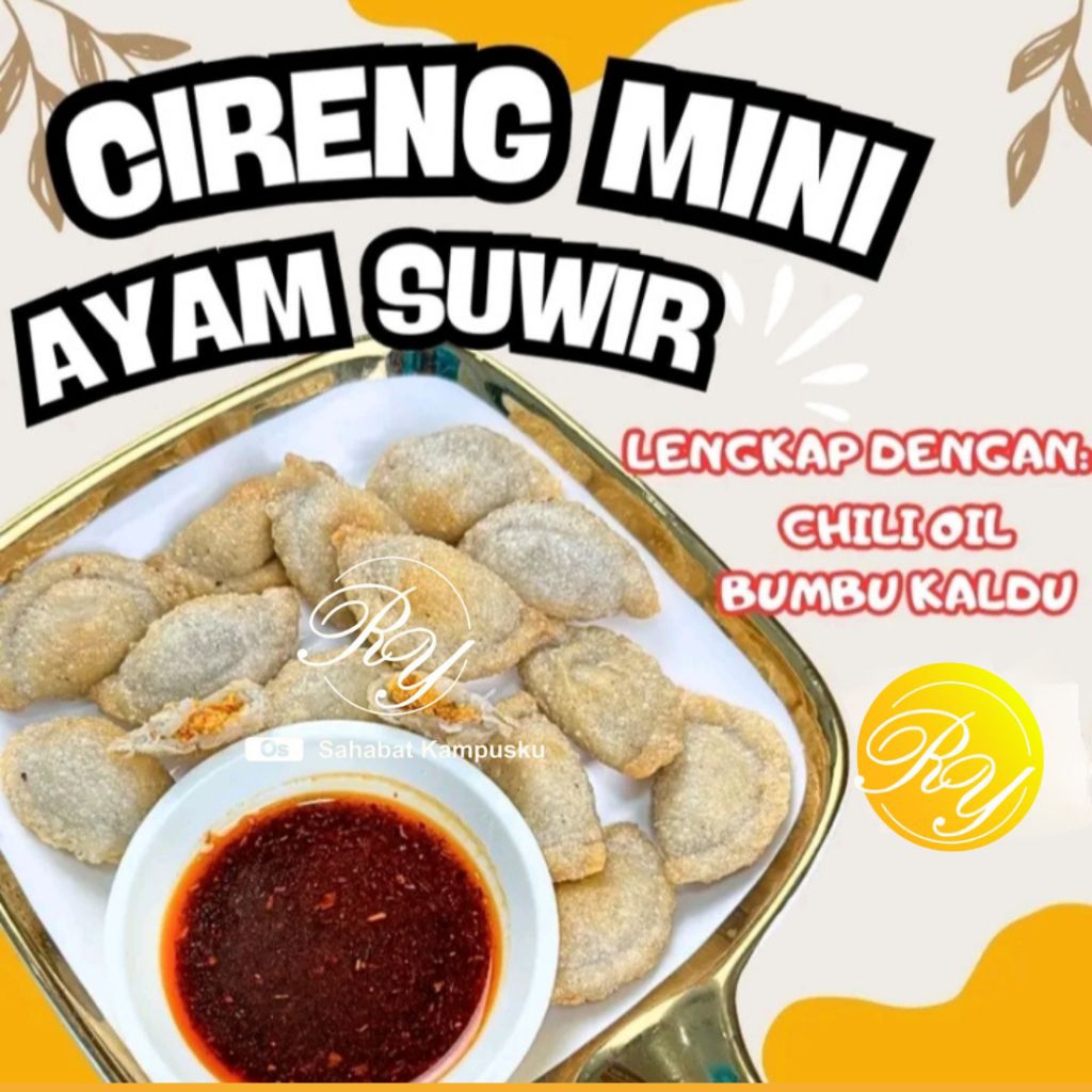 

Cireng Mini Ayam Suwir Isi 10pcs – Camilan Gurih & Pedas Nagih!