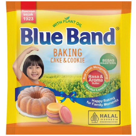 

Mentega BLUE BAND Cake and Cookie 200 Gr Blueband margarine