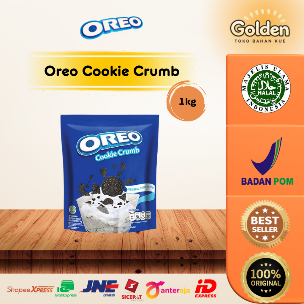 

Oreo Cookie Crumb 1kg