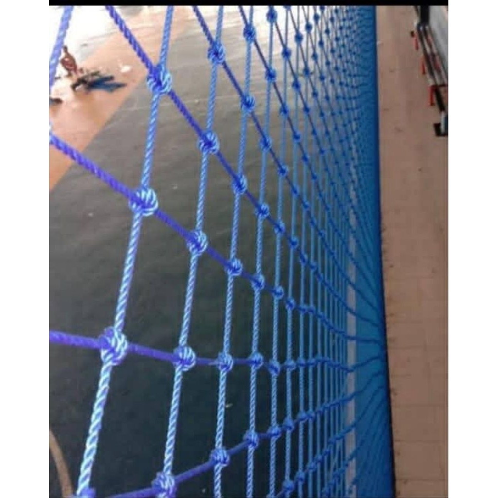 jaring pengaman lapangan futsal Lapangan mini soccer jaring playground safety net proyek