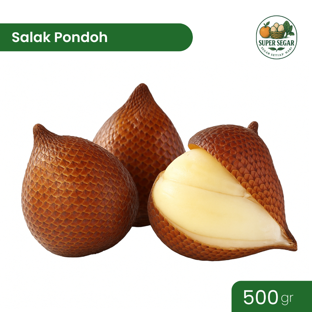 

Salak Pondoh 500-1000gram Super Segar