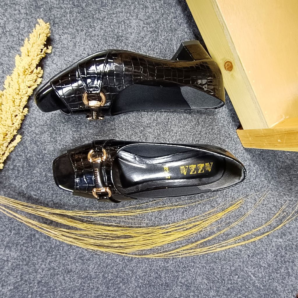 Babette Pantofel Wanita Sepatu Heels 3cm