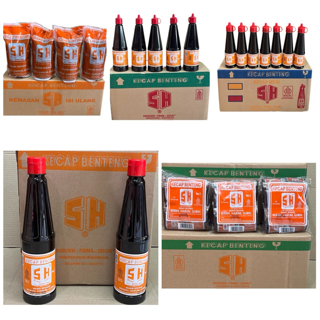 

1 Dus Kecap SH kecap Benteng asli Tangerang