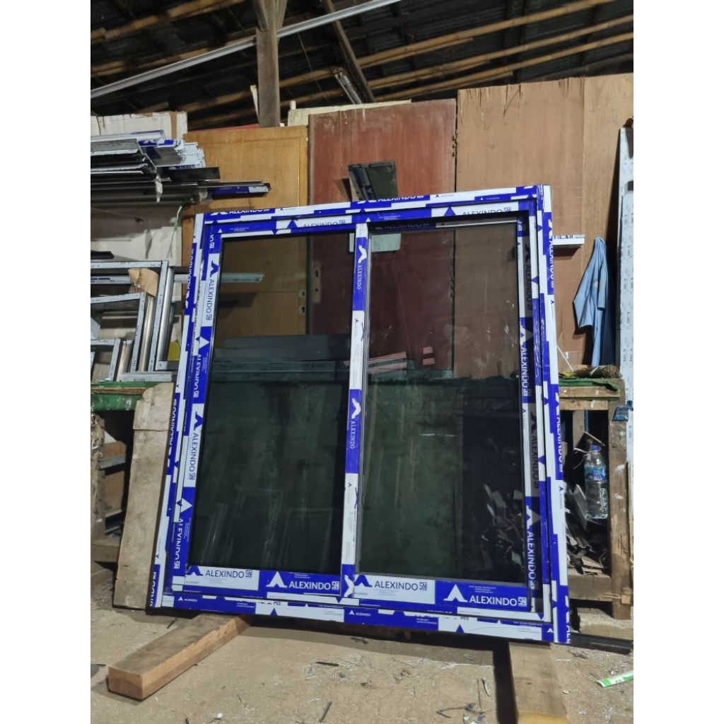jendela sleding aluminium estetika