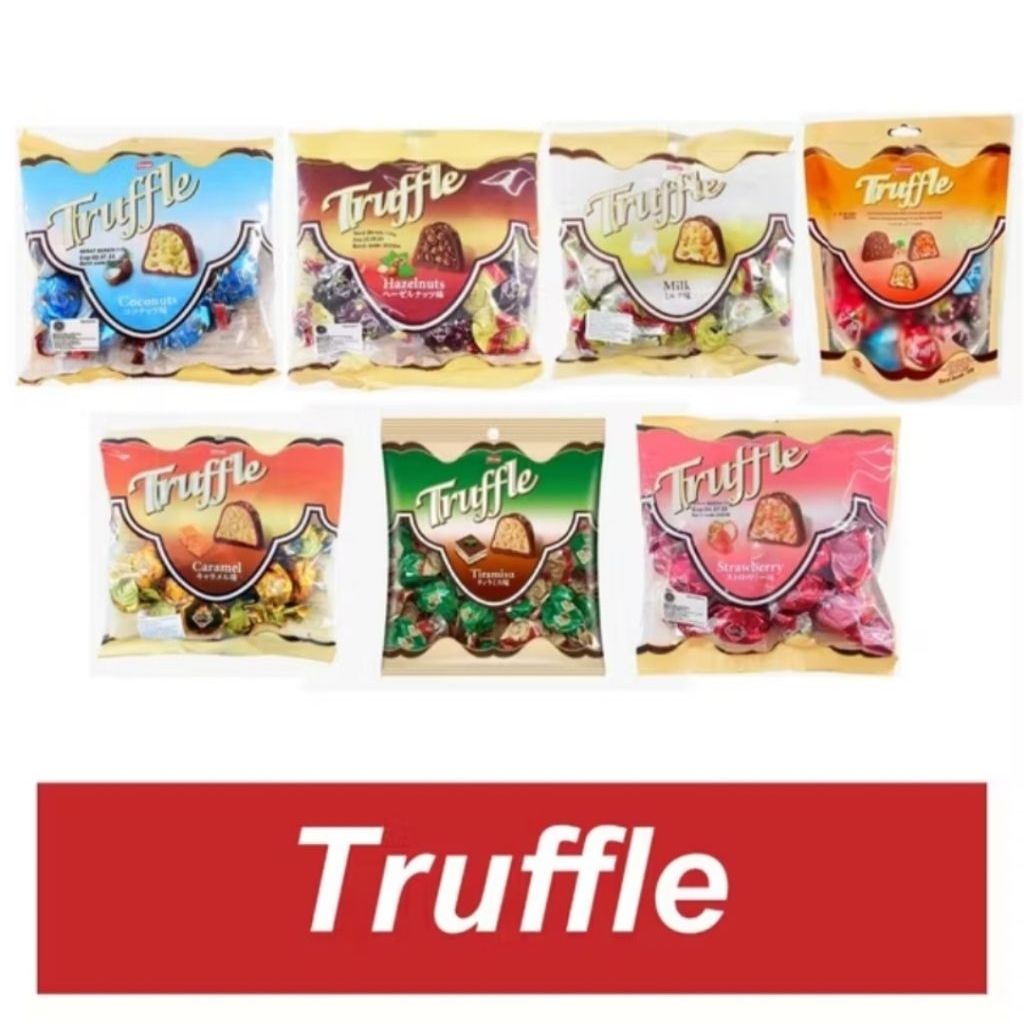 Lupiskeju Coklat Truffle Elvan Asli Coklat Turki Elvan Truffle 115Gram