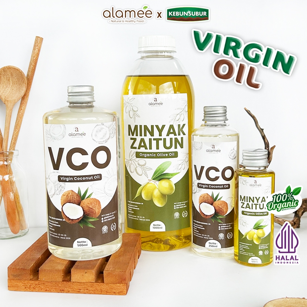 

alamee minyak nabati tanpa tambahan bahan kimia cocok untuk masakan sehat minyak vco minyak zaitun Kebunsubur kebunsubur kebunsubur