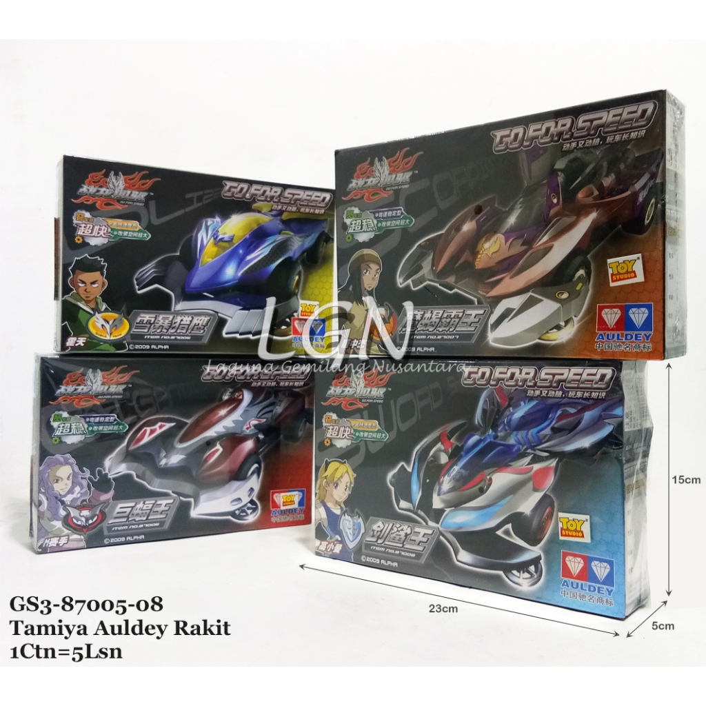 Mainan Mini 4WD Auldey Original 4WD - Go For Speed - 87003