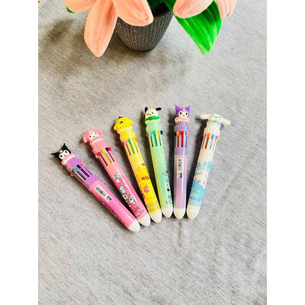 

Bolpoint karakter 10 warna