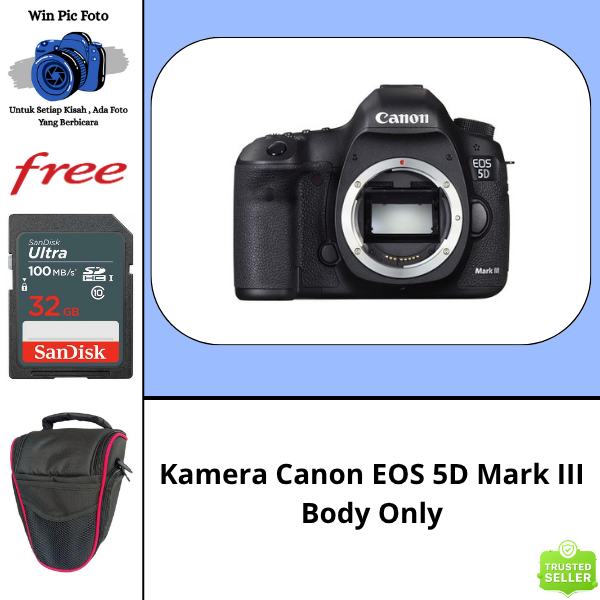 Kamera Canon 5D Mark III Body Only / Camera Canon / Kamera DSLR / Camera DSLR
