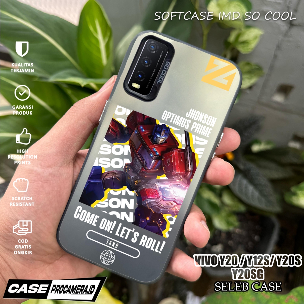 Case IMD For VIVO Y20 / Y12S / Y20S / Y20SG - casing For Case IMD - ( Hero MobileLegend )Case Custom