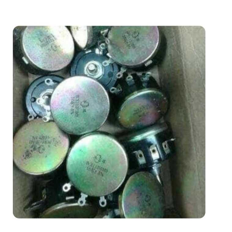 RH8663 potensio 5w 50mm 100r 200r 500r 1k 2k 5k 10k 20k 50k 100k werwon 2w by PCM LTC GLODOK