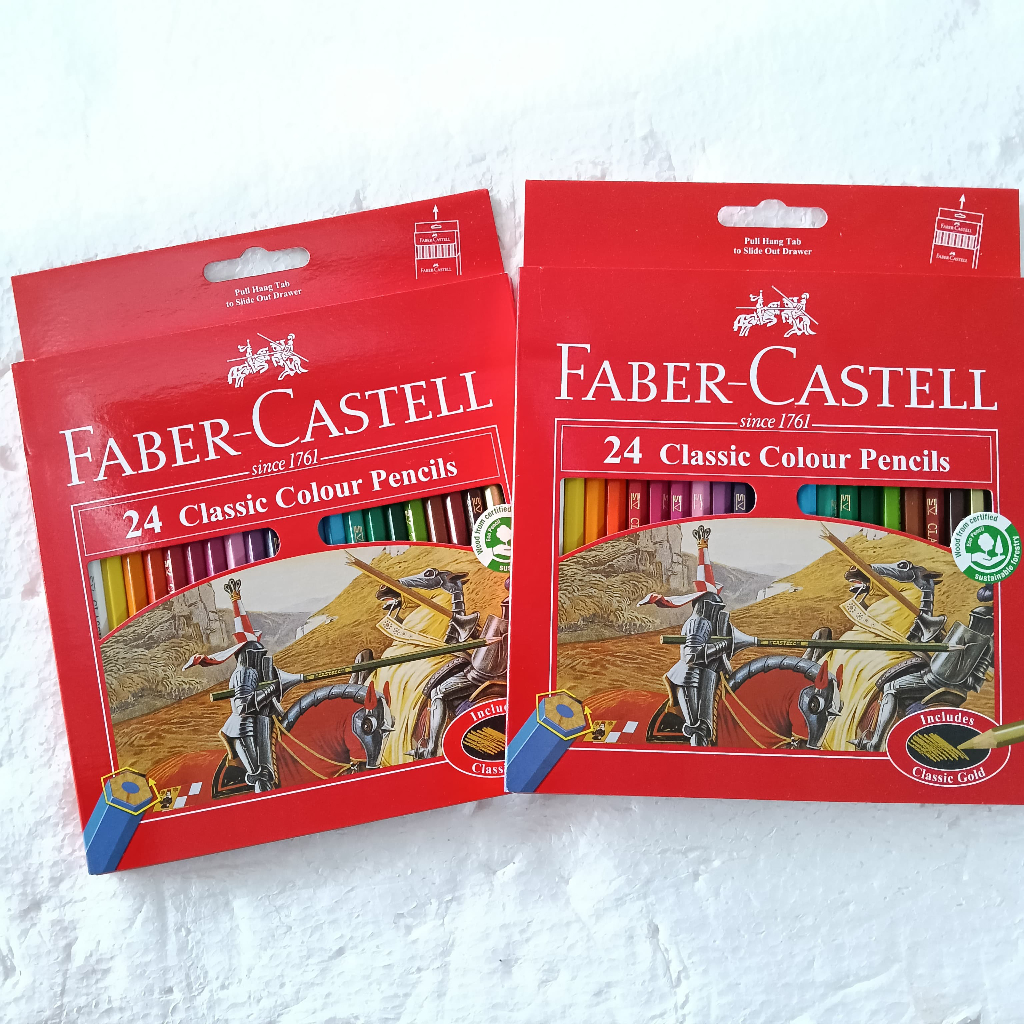 

Pensil Warna Faber-Castell 24 Warna Original