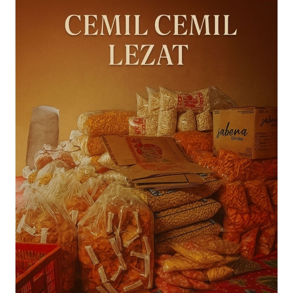 

aneka cemilan lezat gurih dan enak