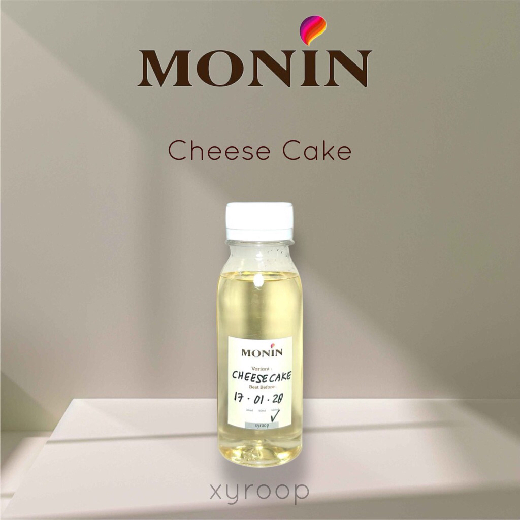 

Monin Syrup Repack Cheesecake Coffee Sirup 30ml 50ml 100ml