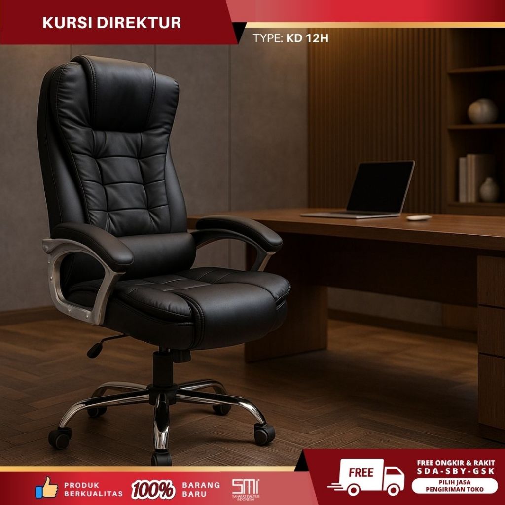 Kursi Direktur Putar Hidrolik Kursi Pimpinan Kursi Manager Reclining