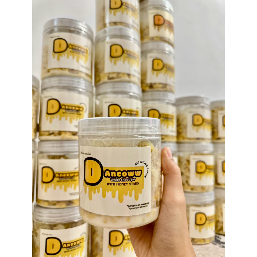 

Dancow White Choco Jar With Honey Stars