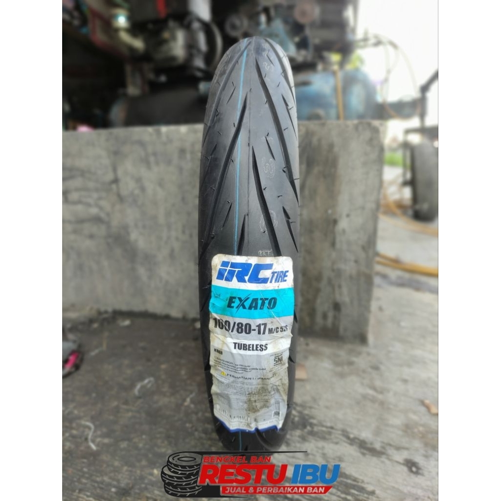 Ban Tubeles IRC Exato NR88 100/80-17
