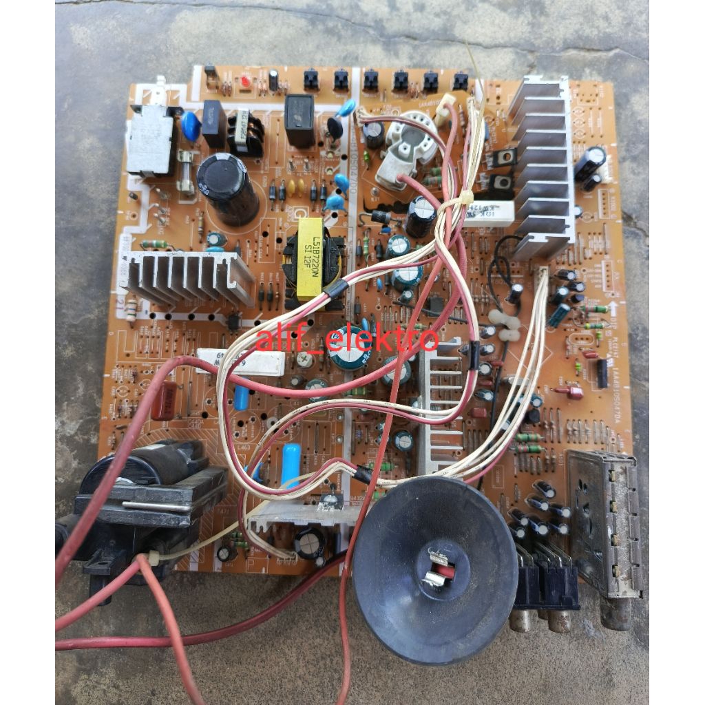 MESIN TV SANYO 21 BIASA