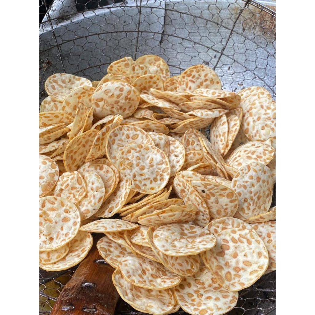 

KERIPIK TEMPE SAGU PUTIH 250GR
