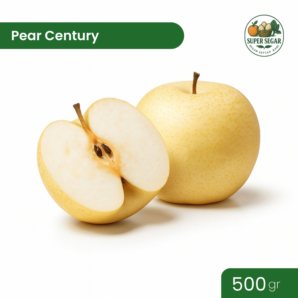 

Pear Century Manis 500-1000gr Super Segar