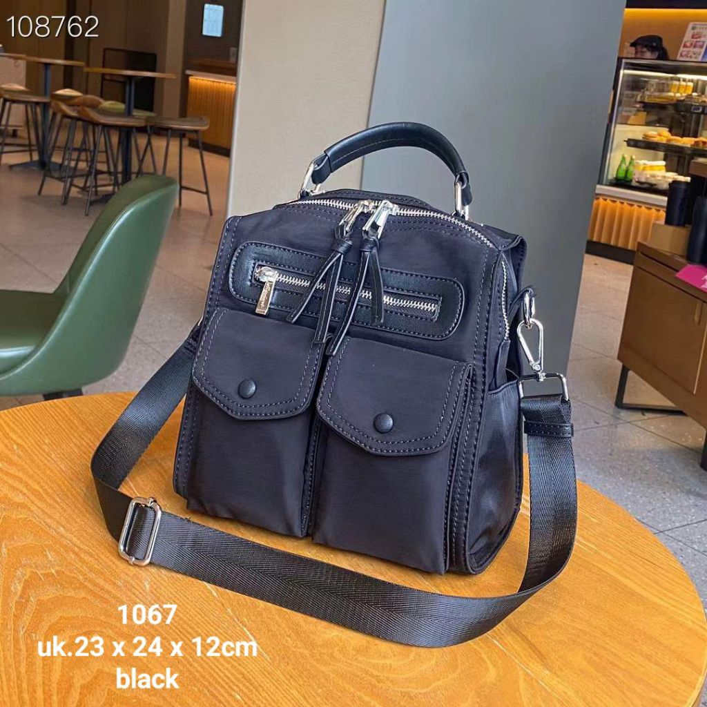 Tas Mojito 3in1 Tas Fashion Wanita Nylon Import