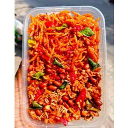 

OREK SAMBAL GORENG KERING TEMPE MIX KENTANG MUSTOFA DAN KACANG (SIAP KIRIM)