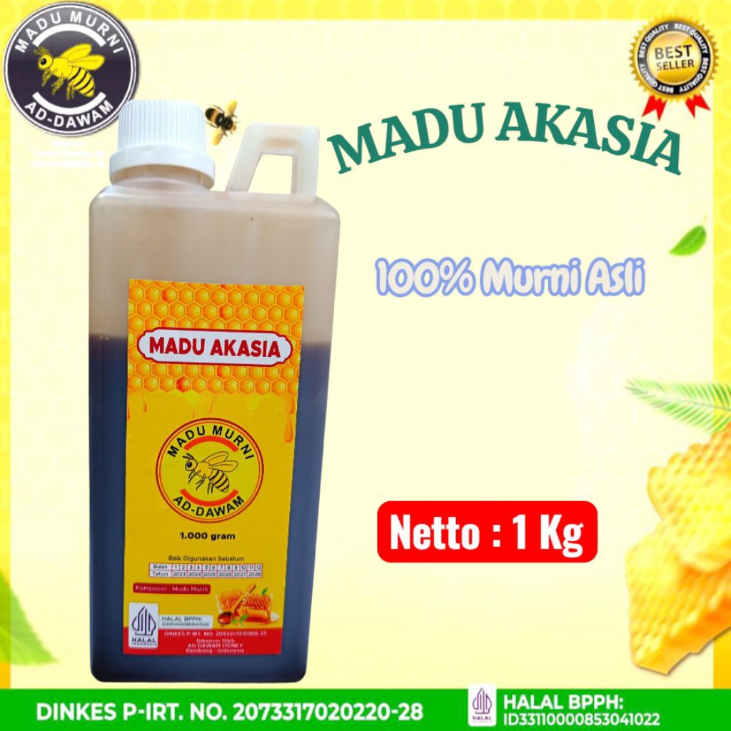 

Madu asli Akasia 1 kg