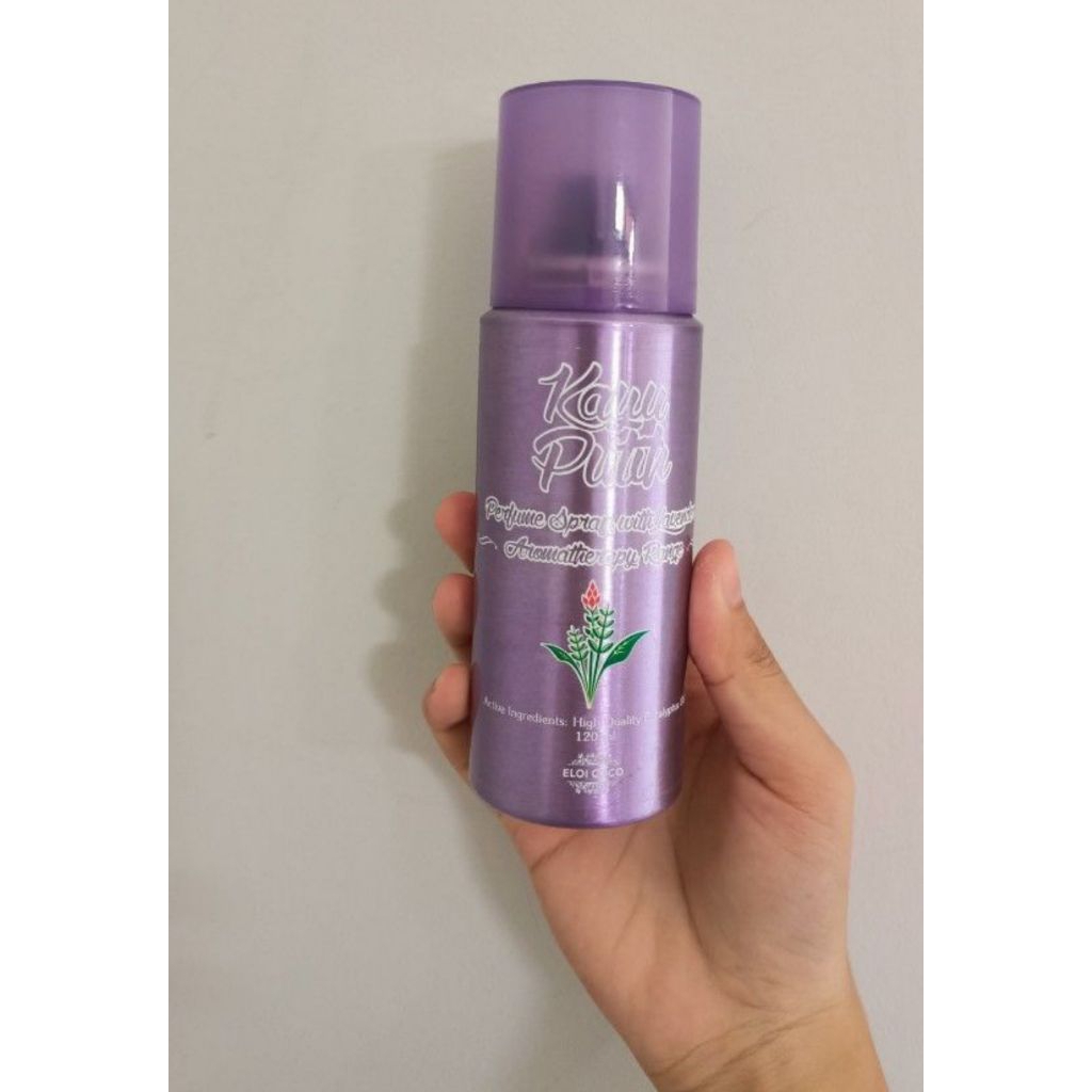 Eloi coco perfume spray with lavender aromatherapy range kayu putih