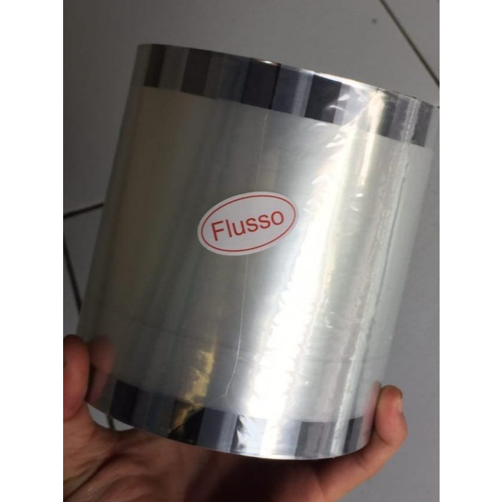 Lid Cup Sealer Cup Plastik Isi 1200 Cup Bening Polos / Refill Cup Sealer Polos