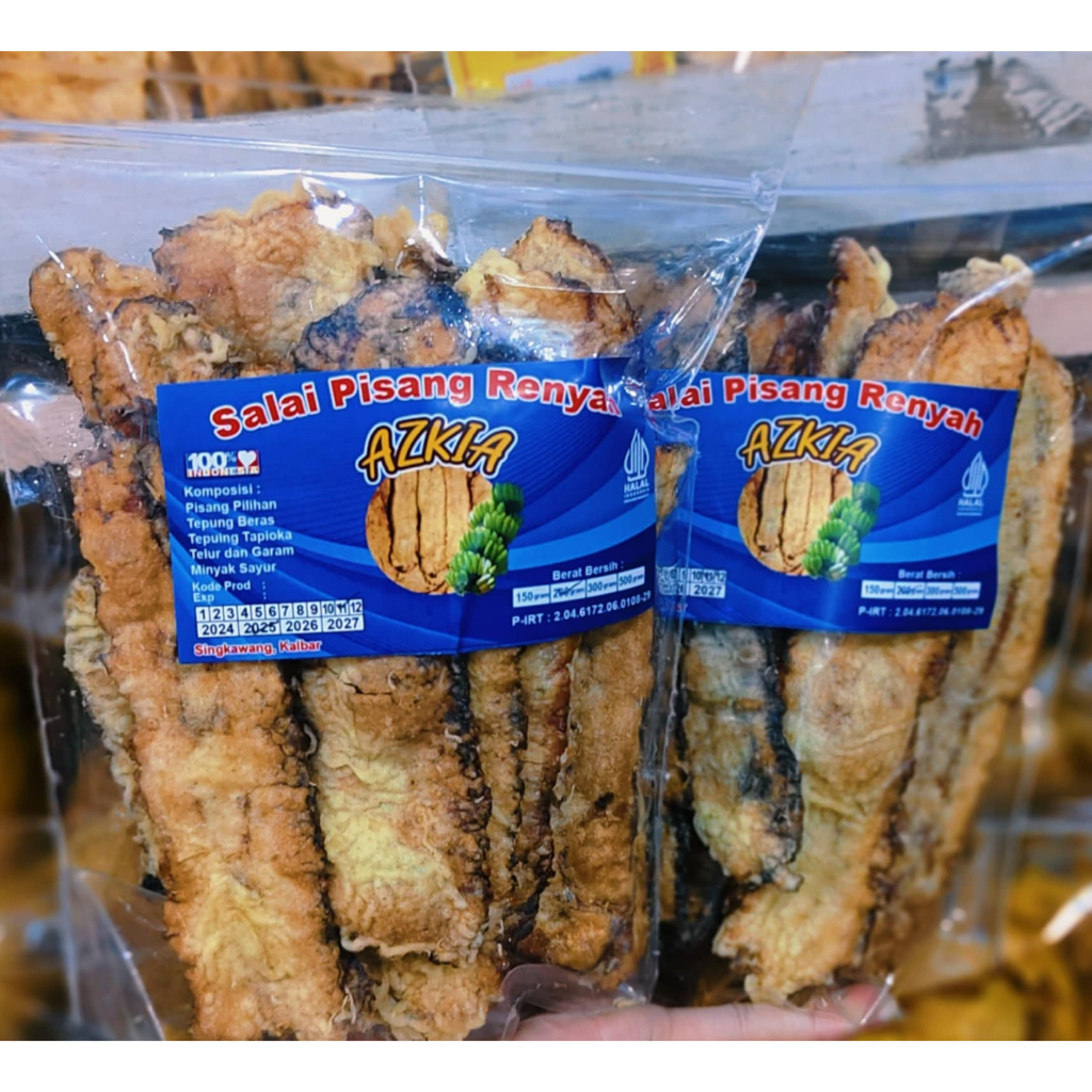 

Salai pisang Eenyah Azkia Khas Singkawang 200gram