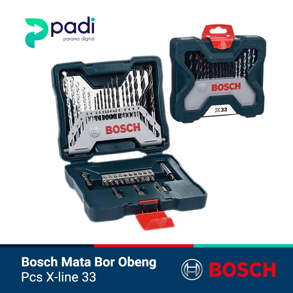 Mata Bor Obeng Set 33 Pcs - Bosch X-line