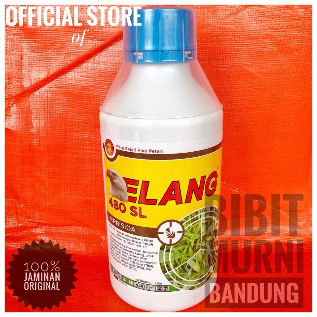 HERBISIDA ELANG 480 SL 1 LITER PEMBASMI RUMPUT LIAR