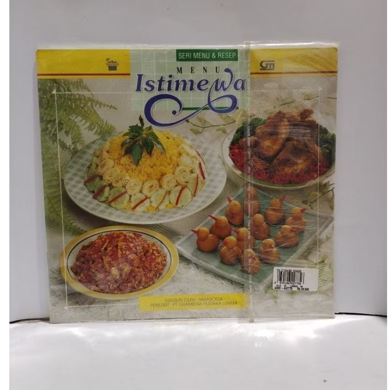 SERI MENU & RESEP MENU ISTIMEWA - YASA BOGA