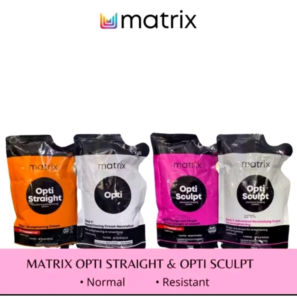 Matrix Opti Straight | Opti Sculpt | Obat Smoothing | Obat Pelurus Rambut | 125ml