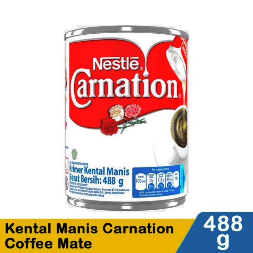 

Susu Kental Manis Carnation 488gr