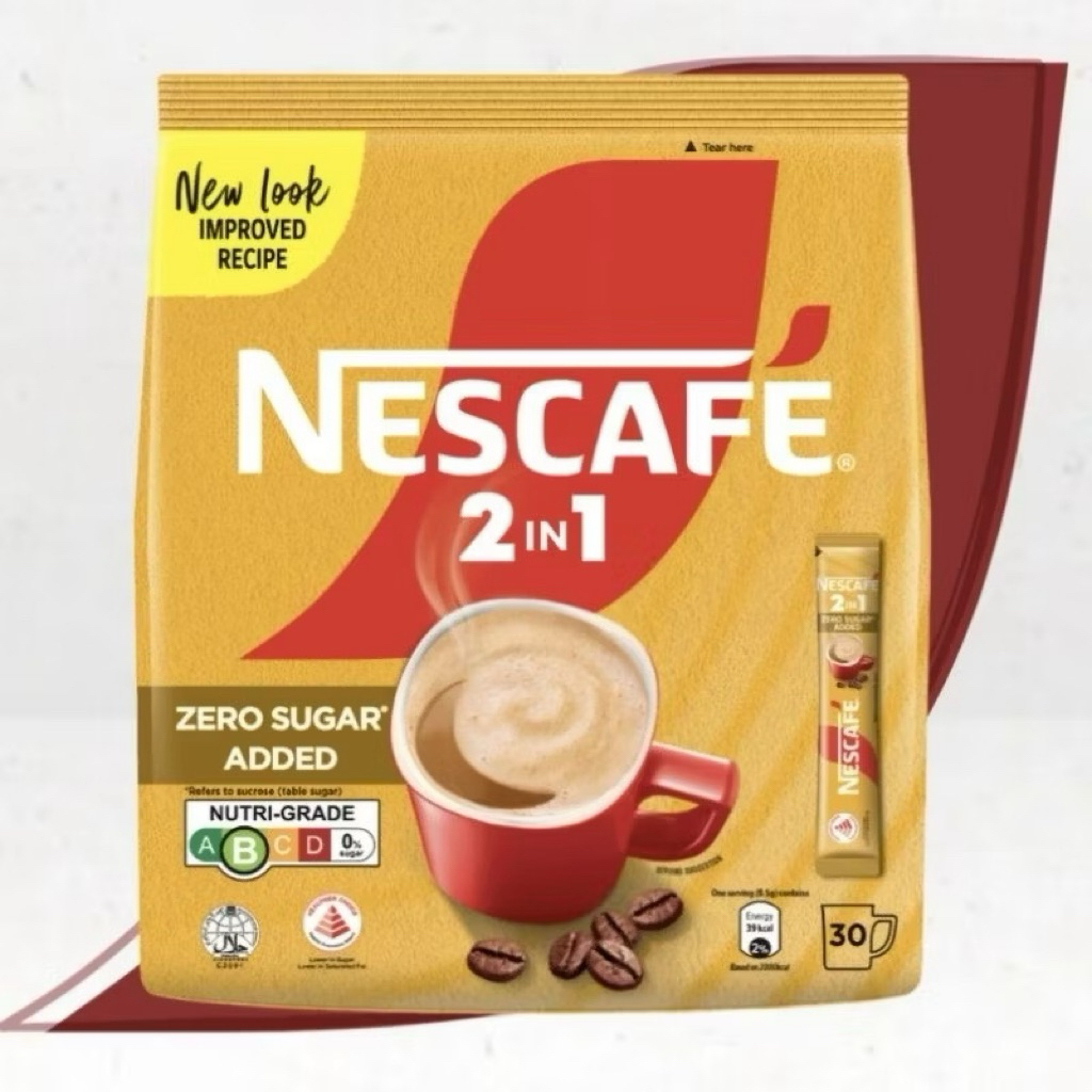 

Nescafe 2in1 / No sugar / isi 30 sticks
