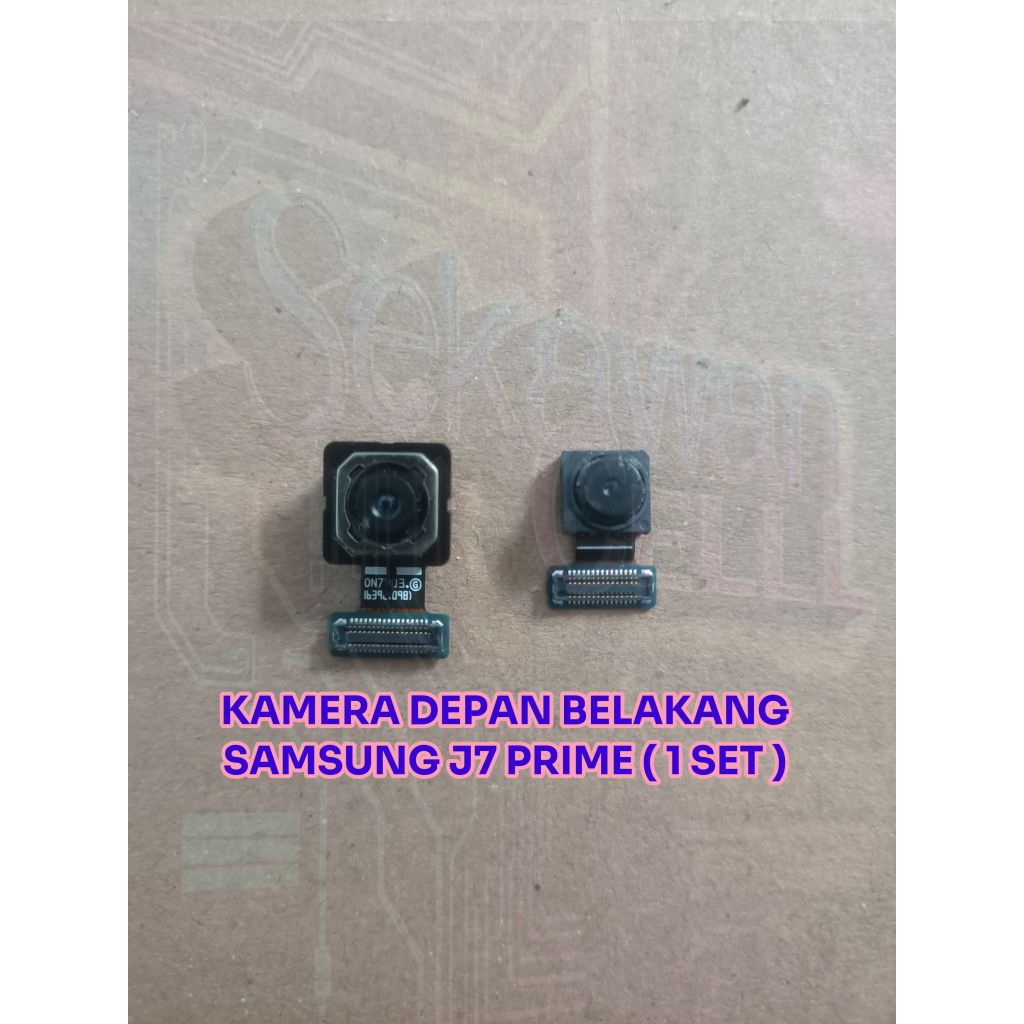 Kamera depan belakang untuk Samsung Galaxy J7 Prime modul kamera Selfie depan belakang SECOND ORIGIN
