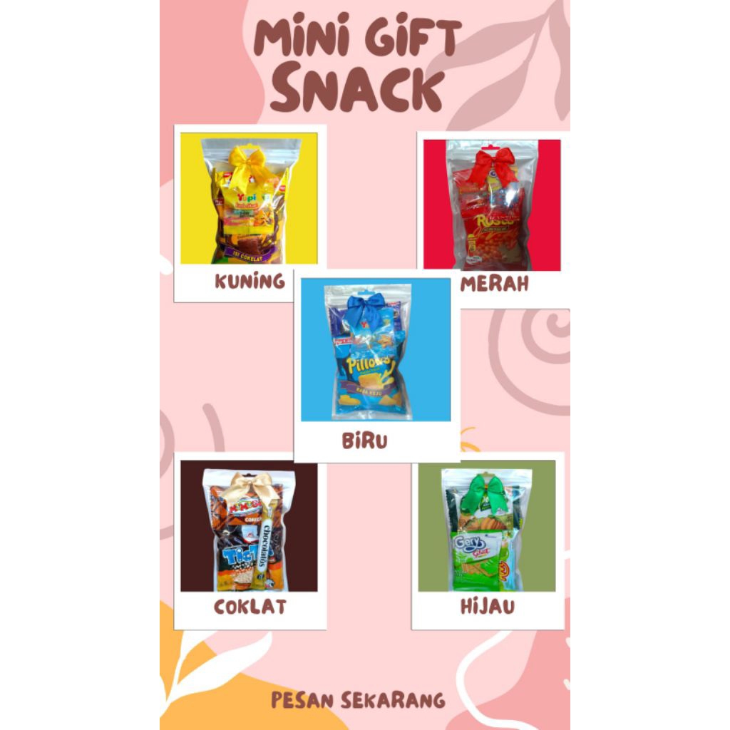 

PROMO Mini Gift Snack khusus Instant CO Banyak