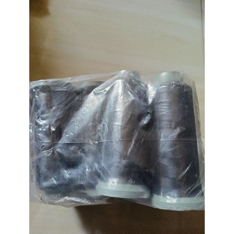 Murah Benang Bordir Top Hitam