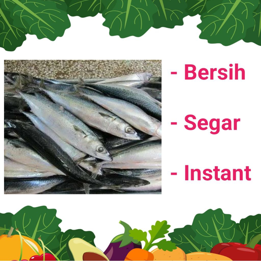 

IKAN SARDEN SEGAR & BERSIH - PALEMBANG