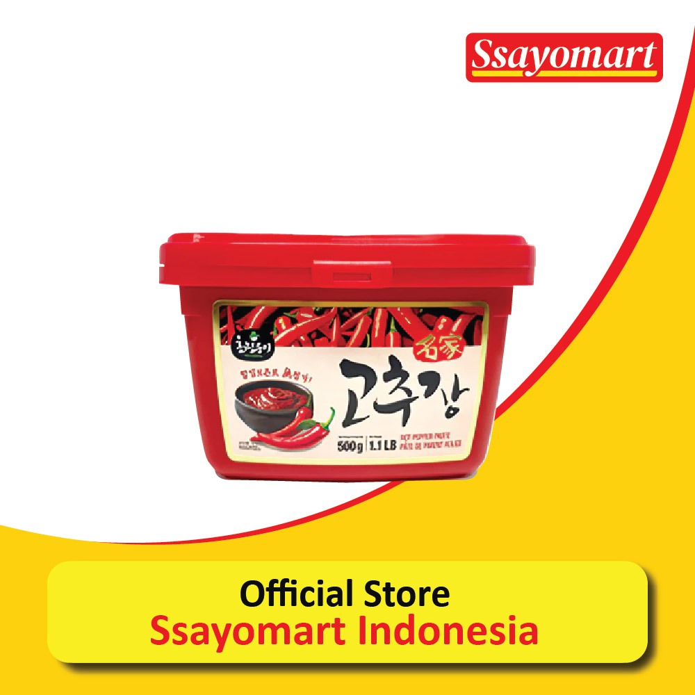 

Choripdong Hot Pepper Paste 500g/Bumbu Dapur Masak/Pasta Cabai Pedas Korea Original/Asli 100%/Gochujang