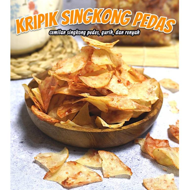 

KRIPIK SINGKONG PEDAS GURIH 200 GRAM
