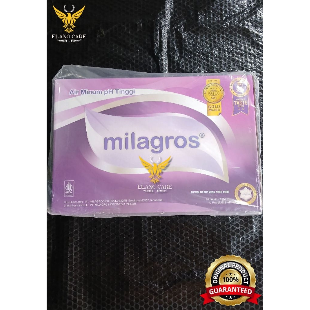 

Air Alkali pH Tinggi | Mil4g Ross Air Kesehatan Alami | 1 Dus isi 12 Botol 612 ml