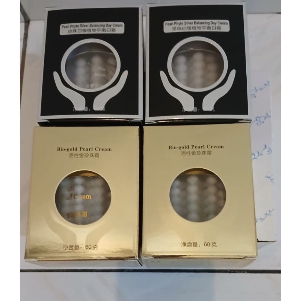 Simengdi Pearl Phyto Silver Balancing Day Cream / Simengdi Bio Gold Pearl Cream (Cing Cu Hung)