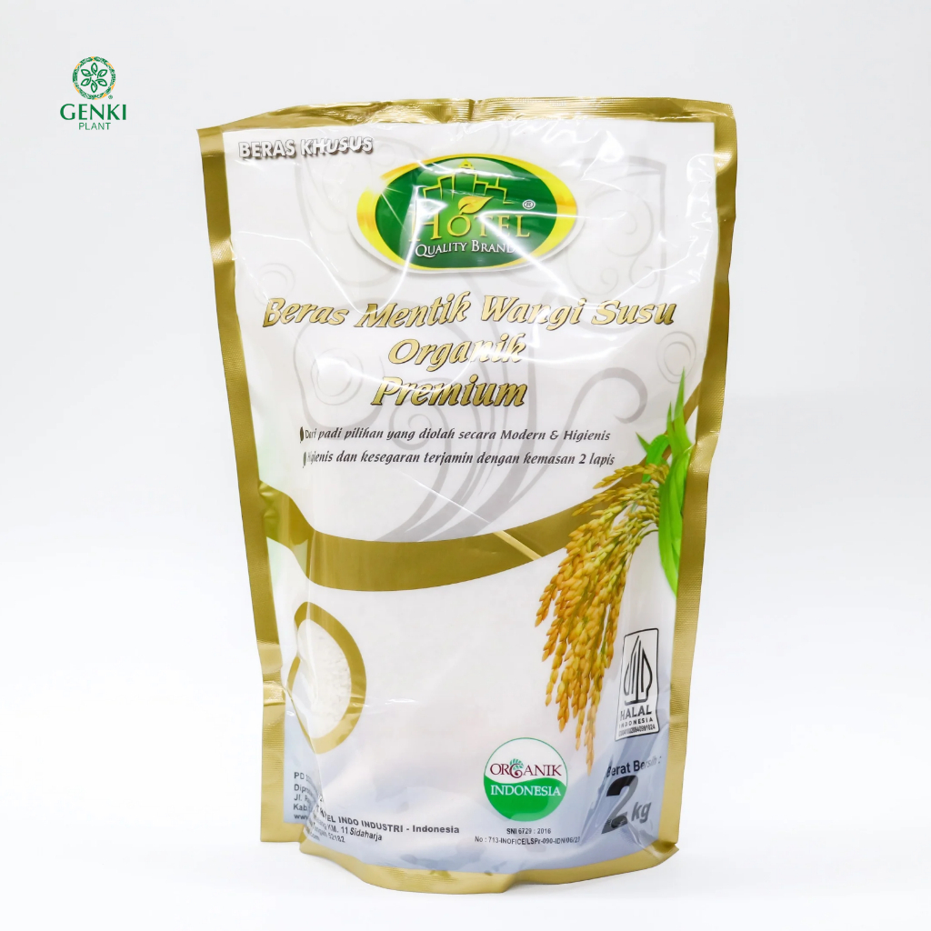 

Beras Hotel / Beras Mentik Susu Organik - 2 kg