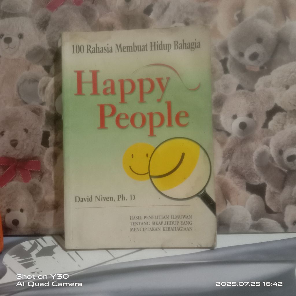 Buku Happy People 100 Rahasia Membuat Hidup Bahagia - Original