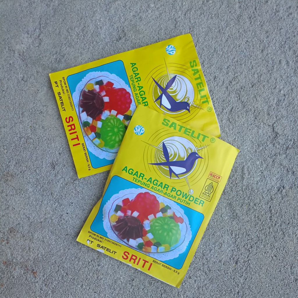 

Agar Agar Powder/ Tepung Agar agar putih